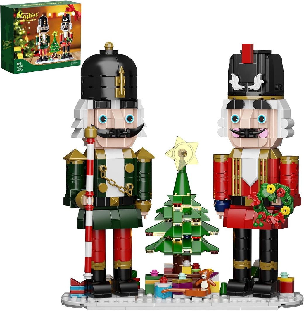 Christmas Nutcracker Kit with LED Tree